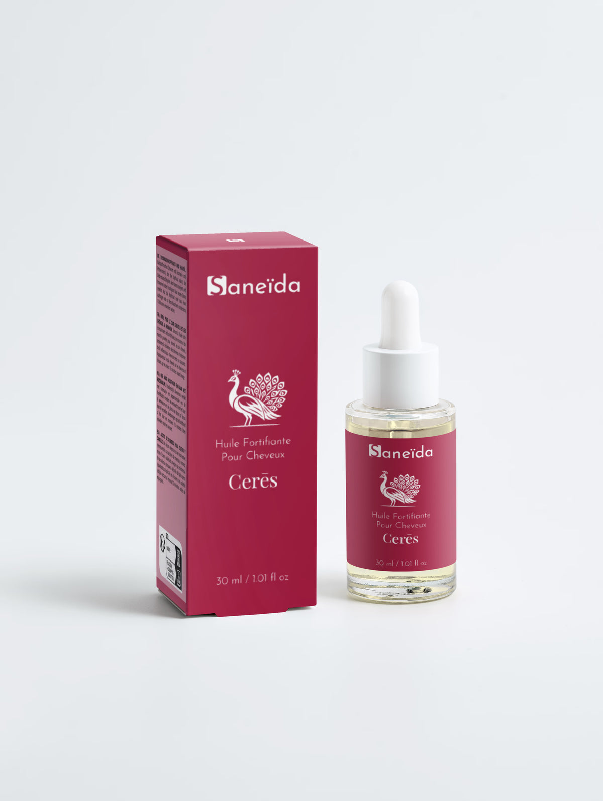 Huile Fortifiante Romarin Cheveux & Cuir Chevelu | Saneïda